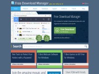 Desktop screenshot for freedownloadmanager.org