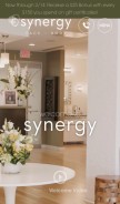 How feelsynergy.com looks like on a mobile device such as an iPhone.