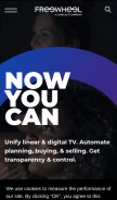 How feiwei.tv looks like on a mobile device such as an iPhone.