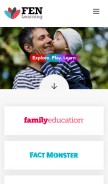 How fen.com looks like on a mobile device such as an iPhone.