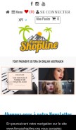 How fenuashopline.org looks like on a mobile device such as an iPhone.