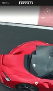 How ferrari.com looks like on a mobile device such as an iPhone.