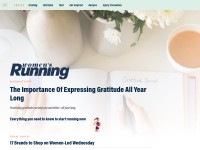 Desktop screenshot for womensrunning.com