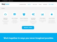 Desktop screenshot for imeetcentral.com