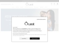 Desktop screenshot for ocarat.com