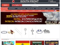 Desktop screenshot for southfront.org