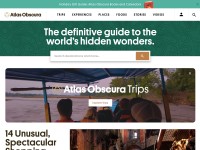 Desktop screenshot for atlasobscura.com