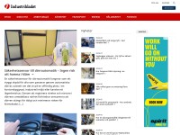 Screenshot of industribladet.com