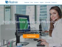Desktop screenshot for radmin.com