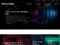 Desktop screenshot for westerndigital.com
