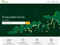 Desktop screenshot for bring.dk