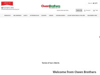 Desktop screenshot for owenbrotherscatering.com