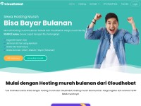 Desktop screenshot for cloudhebat.com