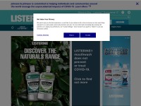 Desktop screenshot for listerine.co.uk