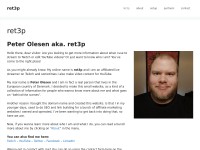 Desktop screenshot for ret3p.com