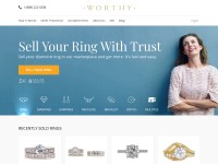 Desktop screenshot for worthy.com