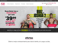 Desktop screenshot for dishlatino.com
