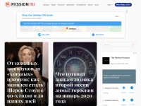 Desktop screenshot for passion.ru