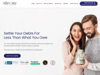 Desktop screenshot for alleviatefinancial.com