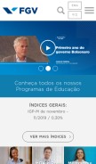 How fgv.br looks like on a mobile device such as an iPhone.