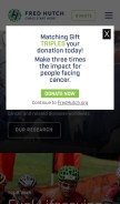 How fhcrc.org looks like on a mobile device such as an iPhone.