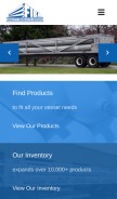 How fibatech.com looks like on a mobile device such as an iPhone.