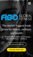 How fibo.com looks like on a mobile device such as an iPhone.