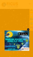 How ficustelecom.com looks like on a mobile device such as an iPhone.