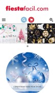 How fiestafacil.com looks like on a mobile device such as an iPhone.