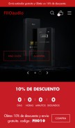 How fiioaudio.com looks like on a mobile device such as an iPhone.