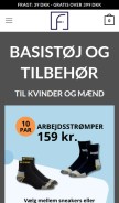 How fiki.dk looks like on a mobile device such as an iPhone.