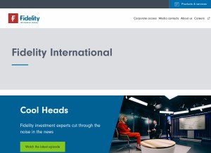 How fil.com looks like on a tablet such as an iPad.