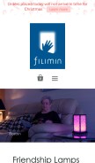 How filimin.com looks like on a mobile device such as an iPhone.