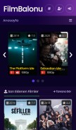 How filmbalonu.pw looks like on a mobile device such as an iPhone.