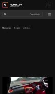 How filmiki.tv looks like on a mobile device such as an iPhone.
