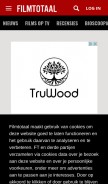How filmtotaal.nl looks like on a mobile device such as an iPhone.