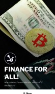 How financetothetop.com looks like on a mobile device such as an iPhone.
