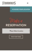 How firebirdsrestaurants.com looks like on a mobile device such as an iPhone.