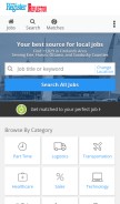 How firelandsareajobs.com looks like on a mobile device such as an iPhone.