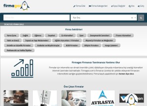 How firmagez.com looks like on a tablet such as an iPad.