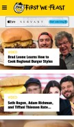 How firstwefeast.com looks like on a mobile device such as an iPhone.