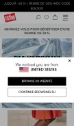 How fitflop.com looks like on a mobile device such as an iPhone.