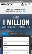 How fitmentindustries.com looks like on a mobile device such as an iPhone.