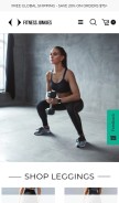 How fitnessjunkies.net looks like on a mobile device such as an iPhone.