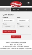 How fitzmall.com looks like on a mobile device such as an iPhone.