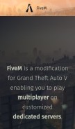 How fivem.net looks like on a mobile device such as an iPhone.