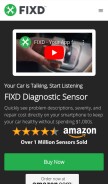 How fixdapp.com looks like on a mobile device such as an iPhone.