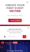 How fixr-app.com looks like on a mobile device such as an iPhone.