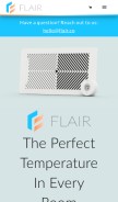 How flair.co looks like on a mobile device such as an iPhone.