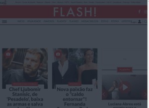 How flash.pt looks like on a tablet such as an iPad.